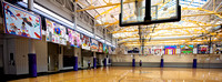 10-22-19 Homecoming Banners in Student Rec Center