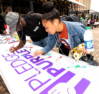 11-04-18 Pledge Purple Resource Fair Wright Plaza