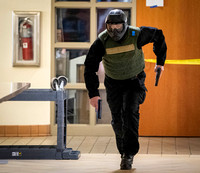 12-17-18 Active Shooter Drill Todd Dining Hall